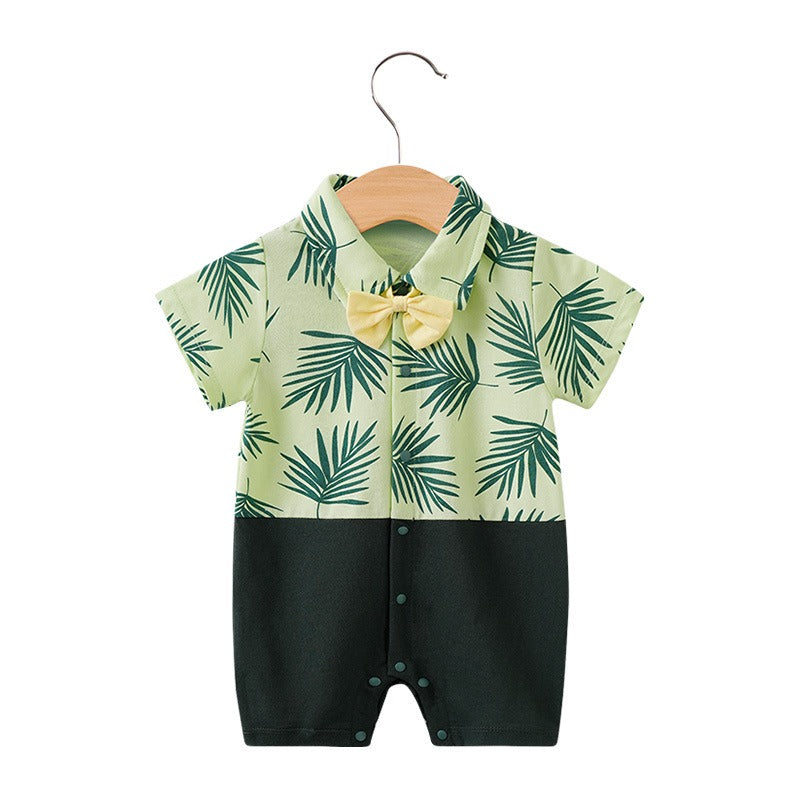 Boys Short Sleeved Jumpsuit