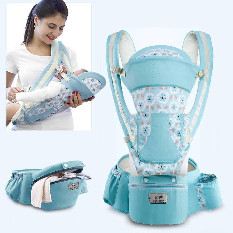 New 0-48 Month Ergonomic Baby Carrier Infant Baby Hipseat Carrier 3 In 1 Front Facing Ergonomic Kangaroo Baby Wrap