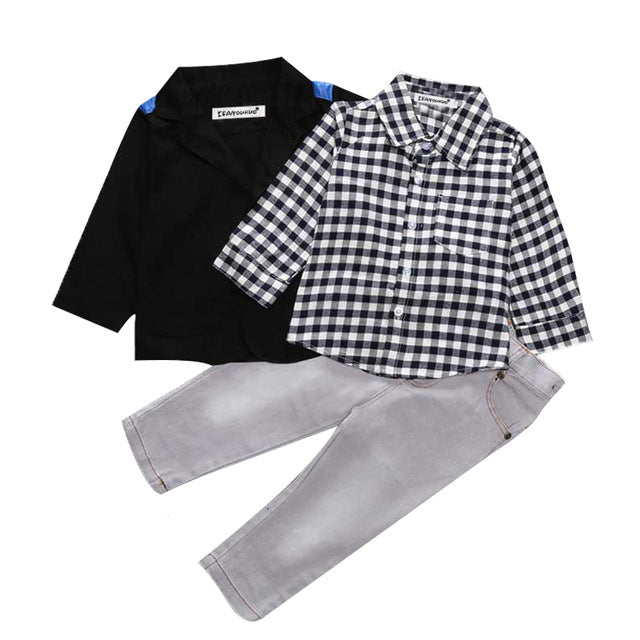 4Pcs Boys Clothes Sets