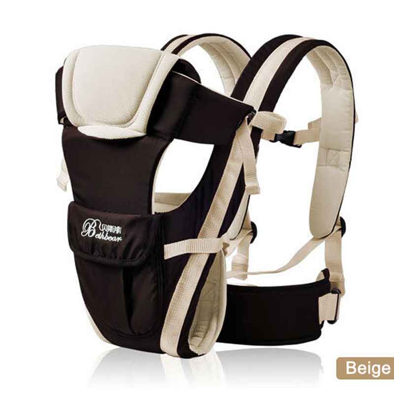 Beth Bear Baby Carrier 0-30 Months Breathable Front Facing 4 in 1 Infant Comfortable