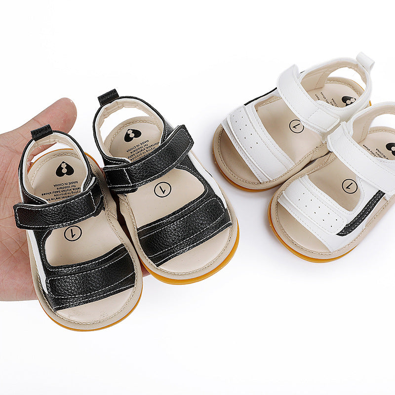 Summer Boy Baby Sandals Indoor Rubber Sole Baby Shoes