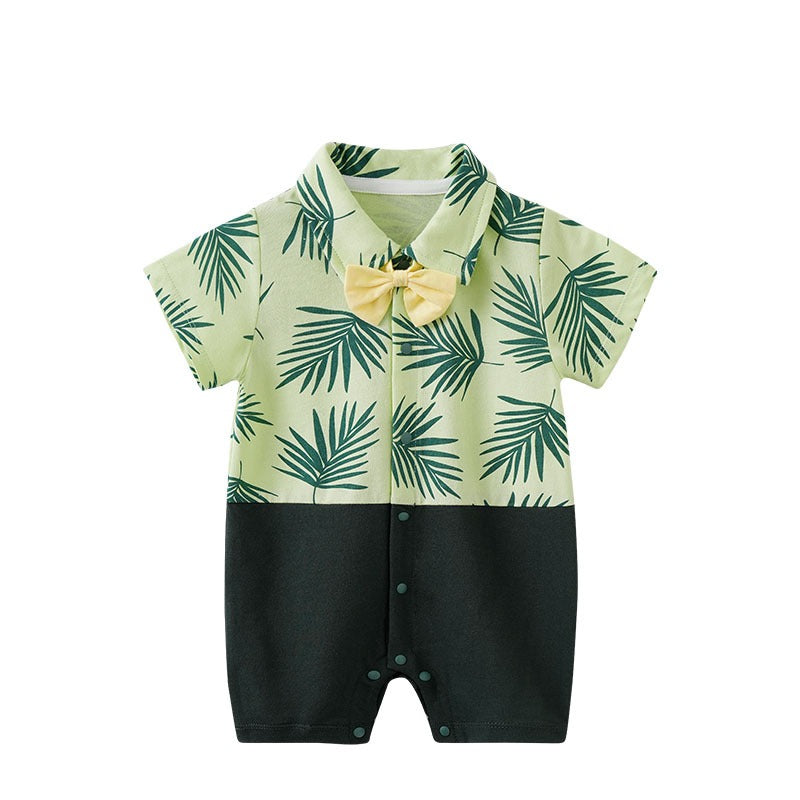 Boys Short Sleeved Jumpsuit