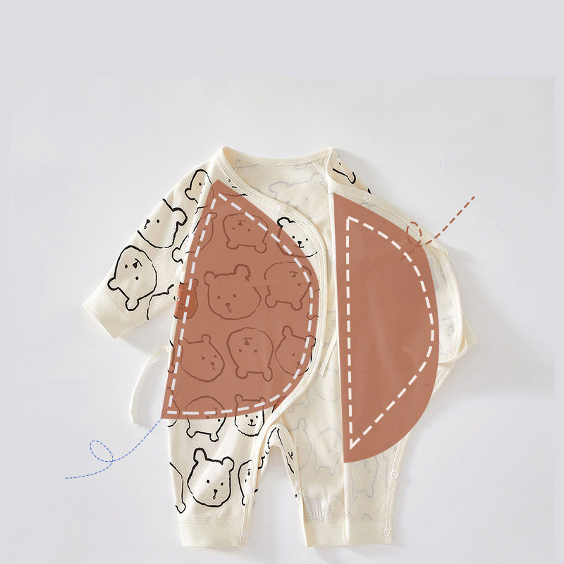 Baby Jumpsuit Spring And Autumn Newborn Clothes