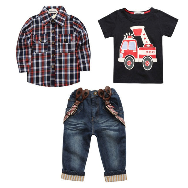 4Pcs Boys Clothes Sets