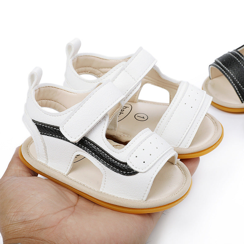 Summer Boy Baby Sandals Indoor Rubber Sole Baby Shoes