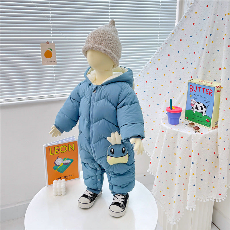 Babykleidung für Neugeborene, Winter-Kletterkleidung, Baby-Strampler, Einteiler für Jungen und Mädchen, Oberbekleidung