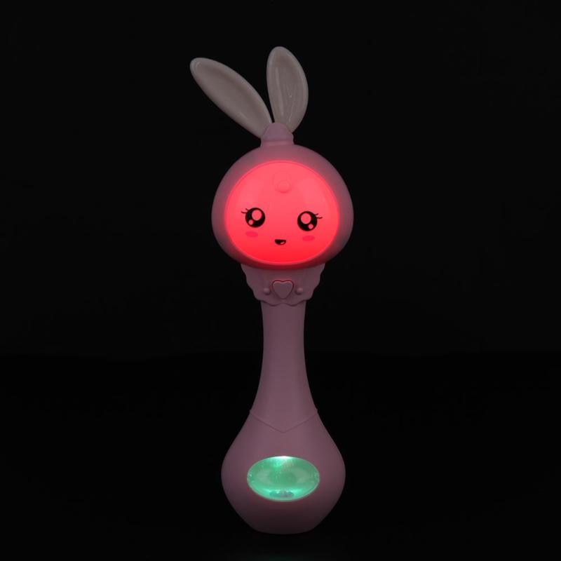 Musical Flashing Baby Rattles Infant Bells