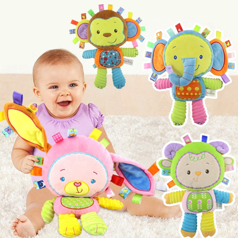 Happy Monkey Kids Baby Cute Plush Toys 0-12 month