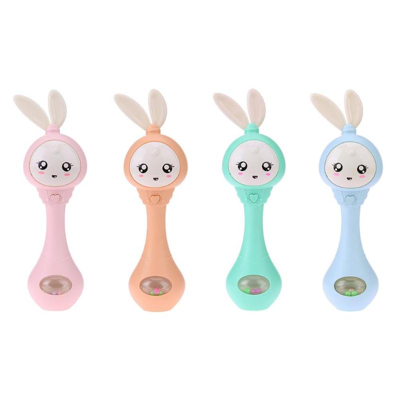 Musical Flashing Baby Rattles Infant Bells
