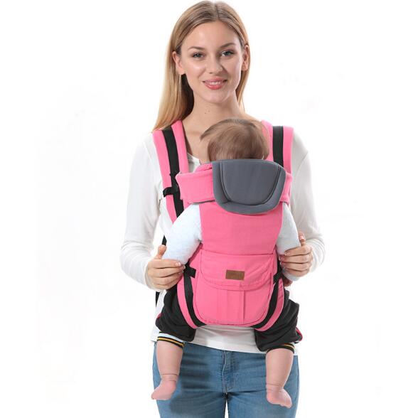 0-30 Months Breathable Front Facing Baby Carrier 4 in 1