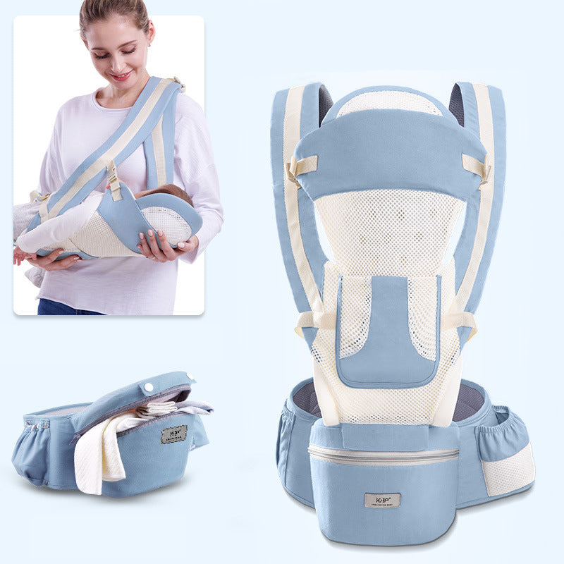 New 0-48 Month Ergonomic Baby Carrier Infant Baby Hipseat Carrier 3 In 1 Front Facing Ergonomic Kangaroo Baby Wrap