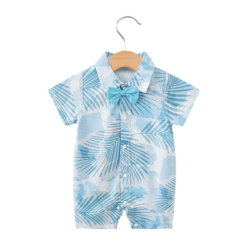 Boys Short Sleeved Jumpsuit