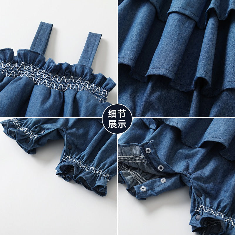 Children's Sling Jumpsuit Summer