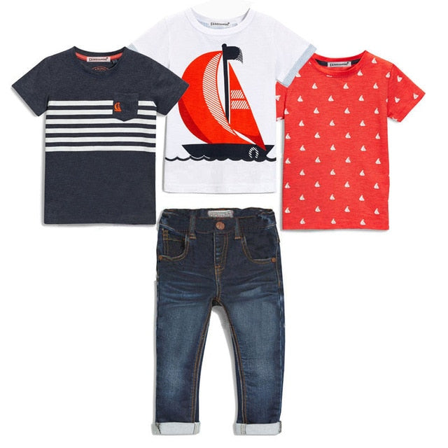 4Pcs Boys Clothes Sets