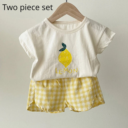 Baby Pajamas Sets Cotton Child Pajamas Toddler Summer Sleeveless Baby