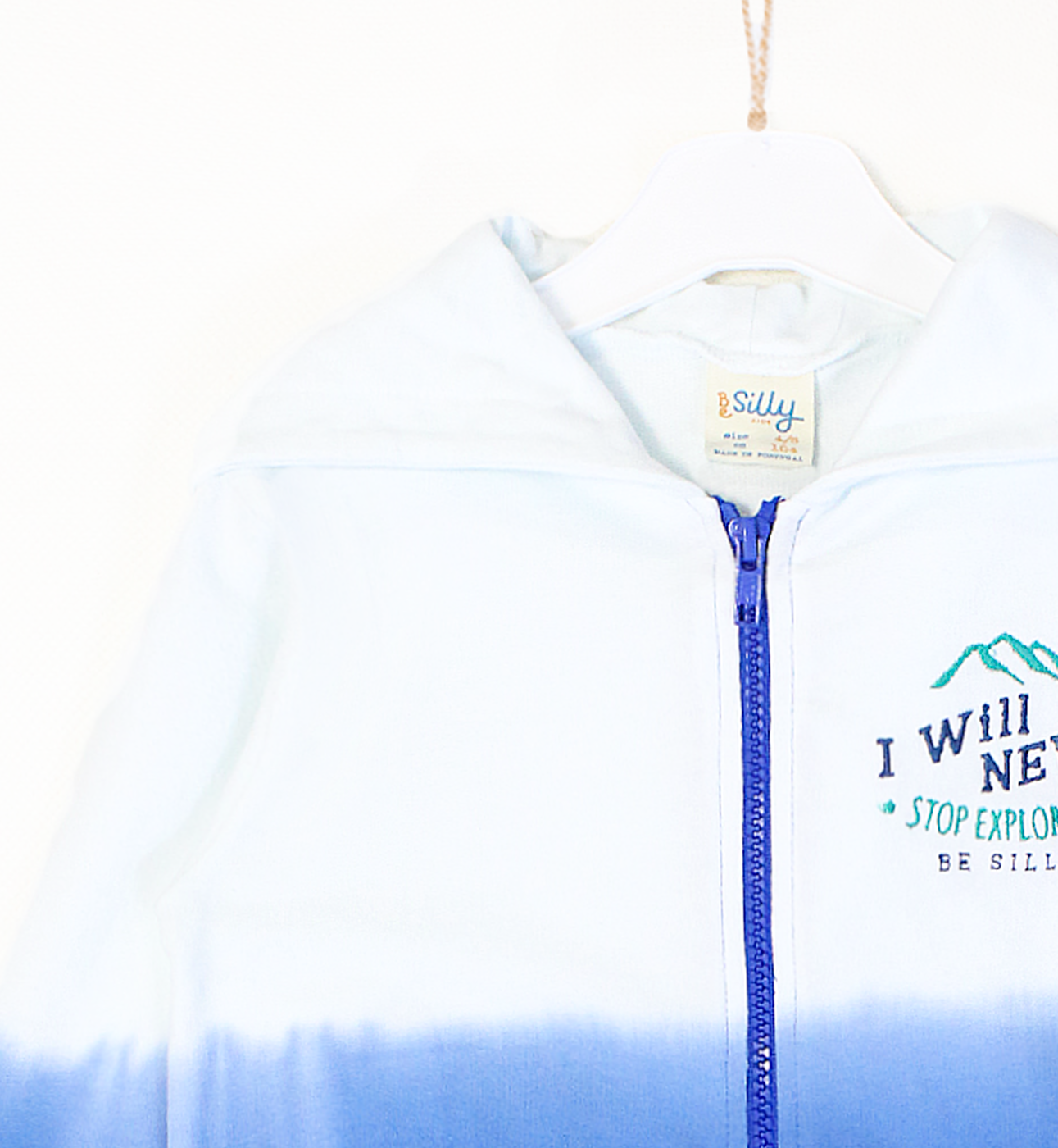 Never stop exploring organic jacket