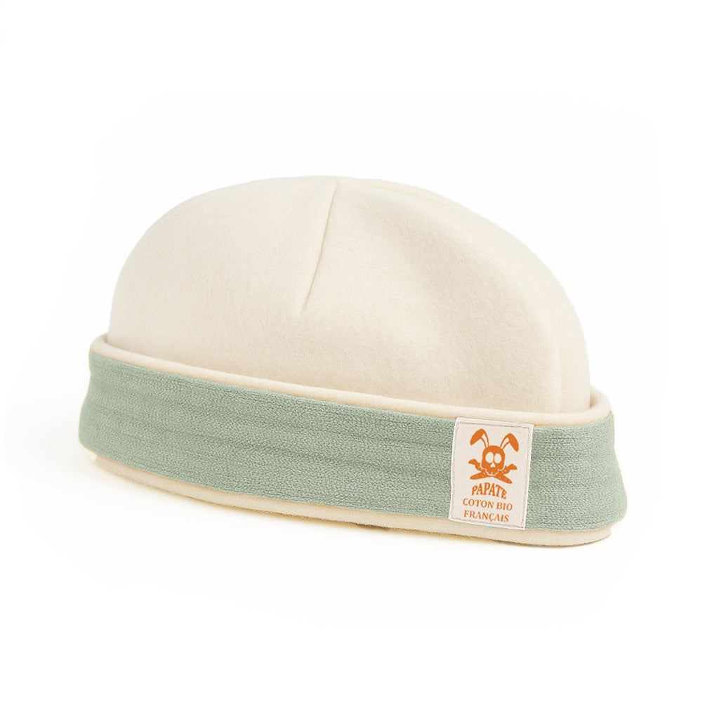Newborn Hat in Organic Cotton - Green